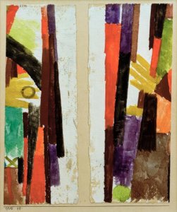 1915 45 için kanat parçaları. - 1915.48 by Paul Klee